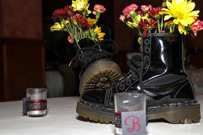 boot centerpieces